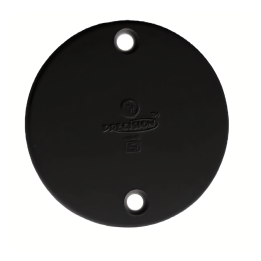 Black Circular Box Lid