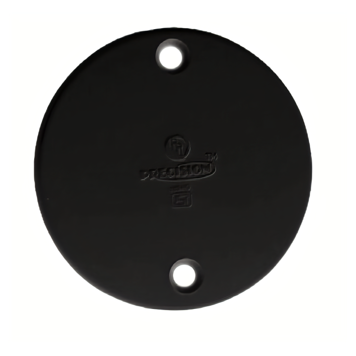 Black Circular Box Lid