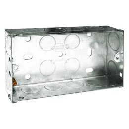 35mm 2-Gang Socket Box