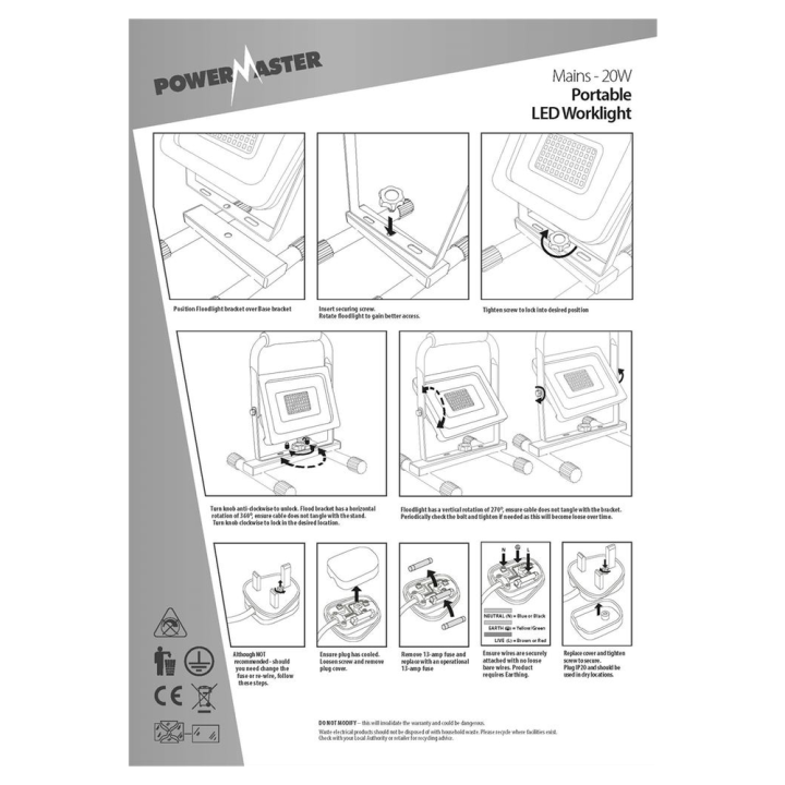  20W LED Mains Floodlight 2