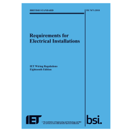 Requirements for Electrical Installations