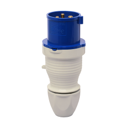 Walther 230306 230V 32A 2P+E Blue Plug