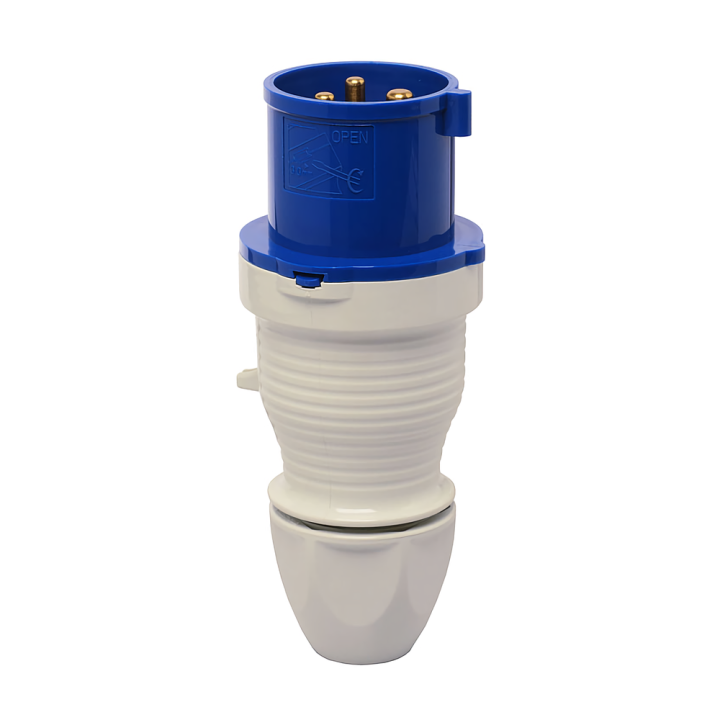 Walther 230306 230V 32A 2P+E Blue Plug