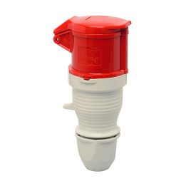 Walther 310406 400V 16A 3P+E Red Coupler