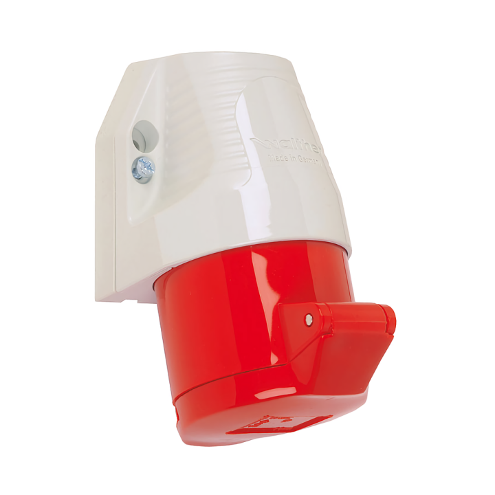 Walther 110 400V 16A 3P+N+E Red Wall Socket