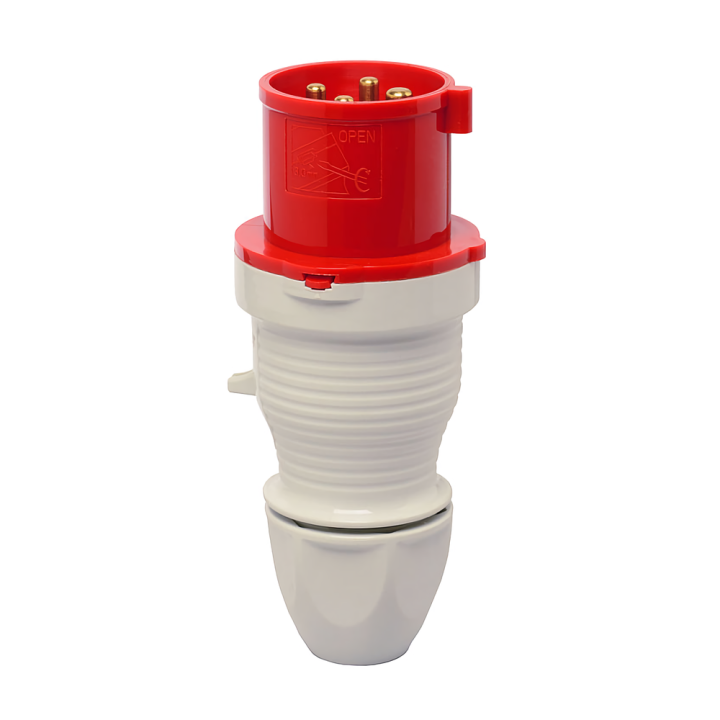 Walther 230406 400V 32A 3P+E Red Plug
