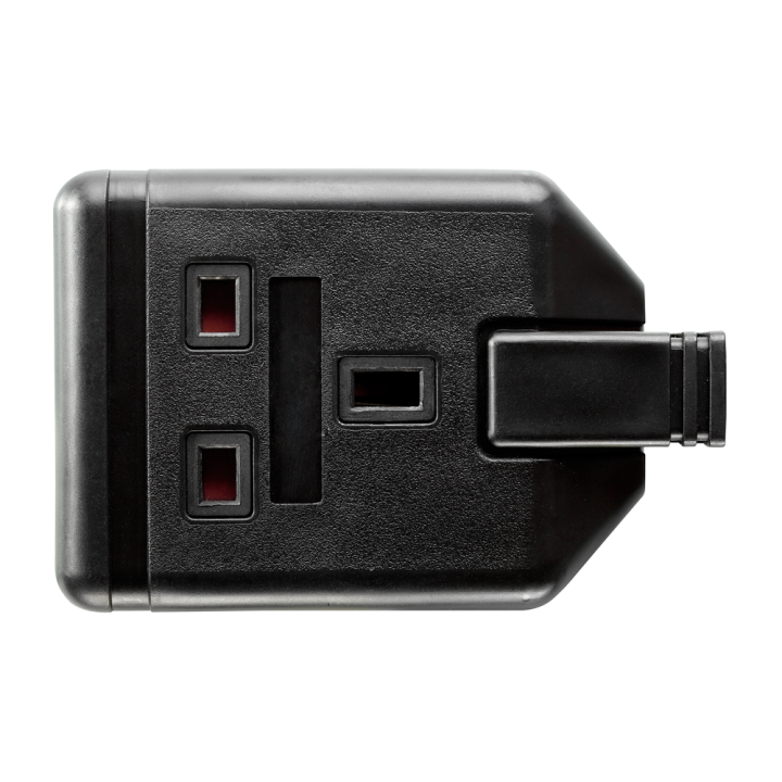  Trailing Single Socket - Black 2