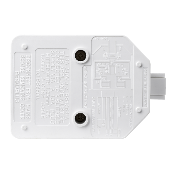 Trailing Single Socket - White 4