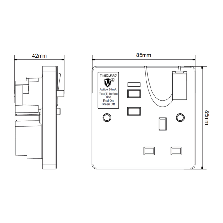  Timeguard RCD01WAVN Diagram