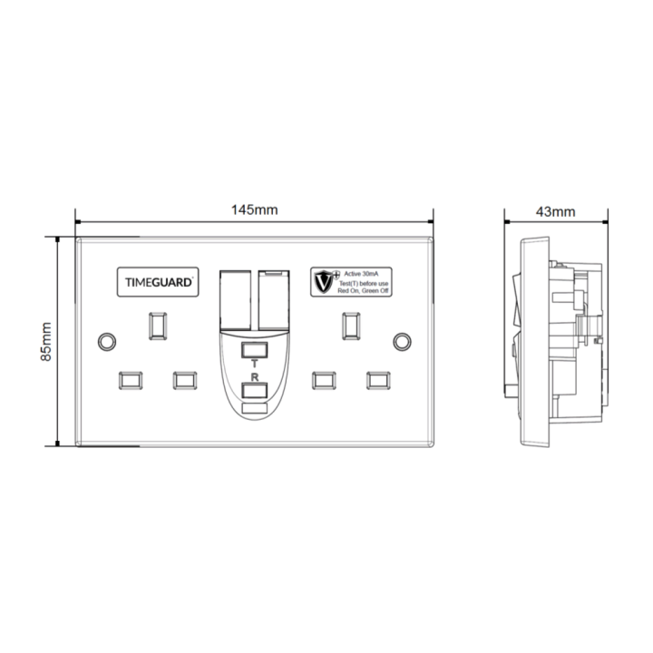  Timeguard RCD05WAVN Diagram