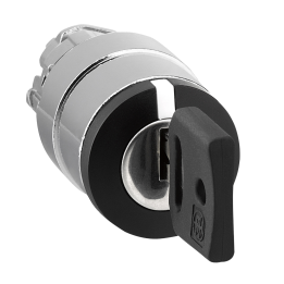Selector Key Switch Head Black Alt