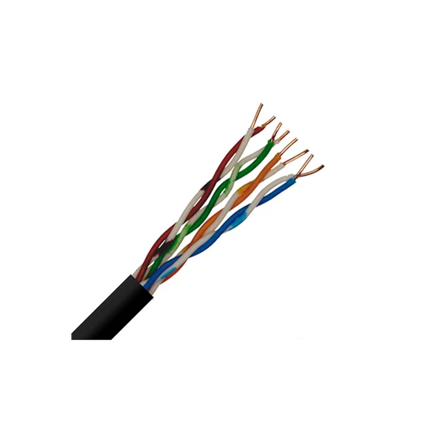 Utp Grading CAT6 4-PAIR UTP COPPER CABLE BLACK PE DUCT GRADE