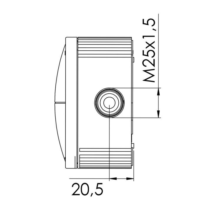  Wiska COMBI 607 Diagram (Side)