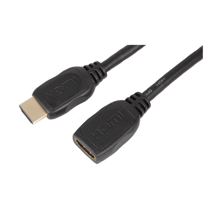 4K HDMI EXTENSION LEAD PLUG/SOCKET x 3m